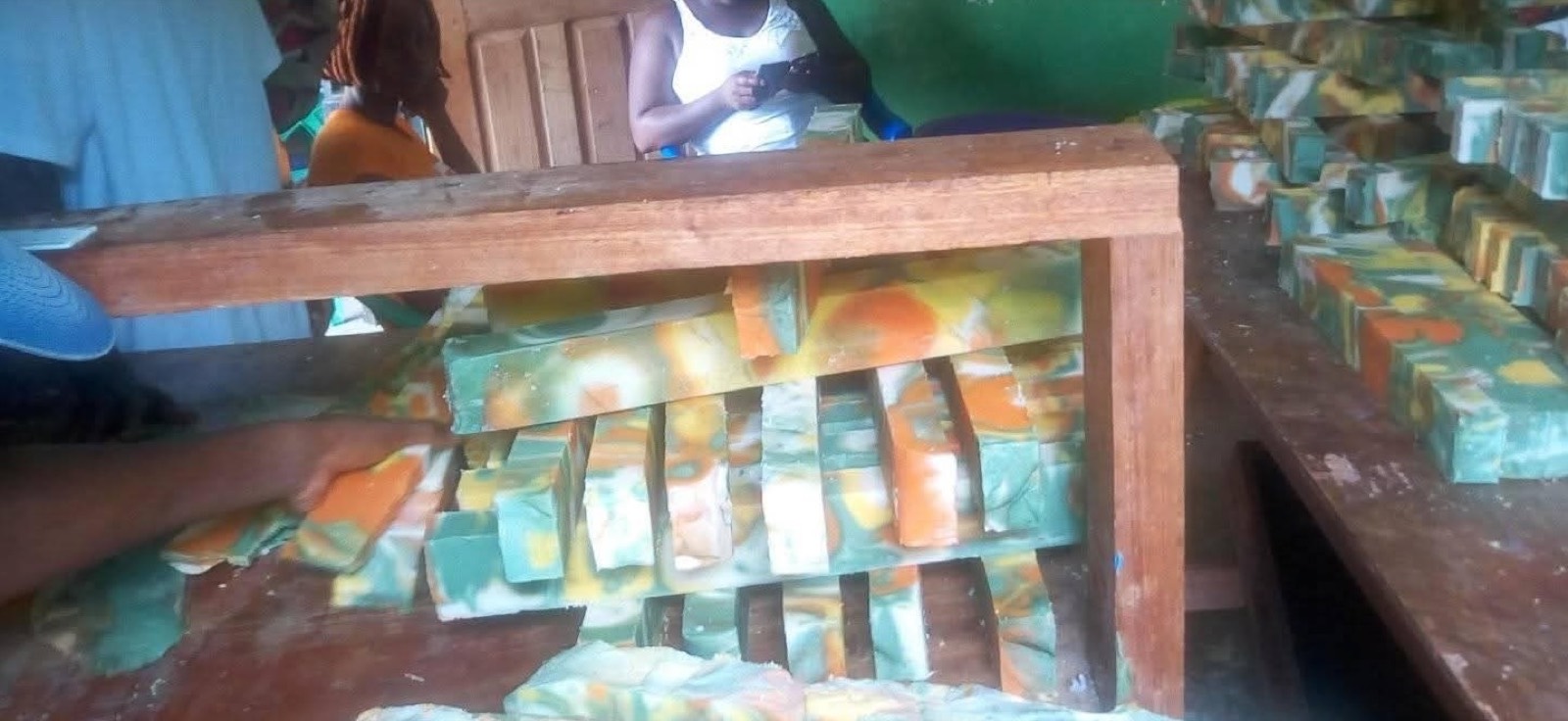 Soap products ready for market